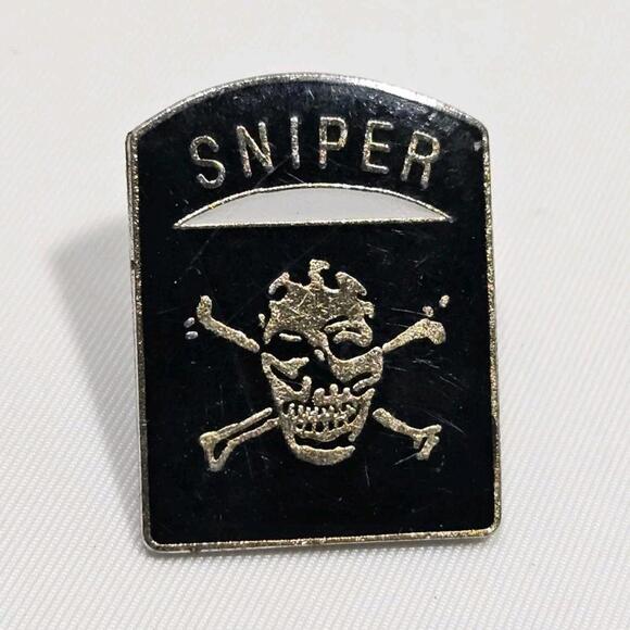 Other - Vintage US Army Sniper Military Expert Marksman Hat Lapel Pin